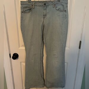 Arizona Jean Company Light Blue Flare Jeans